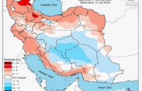پیش‌بینی دمای هوا تا ۲ شهریور؛ تابستان داغ‌تر از نرمال در راه است