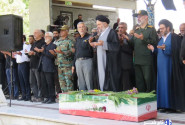 پیکر مطهر شهید «هوشنگ ناصرپور» در بروجرد تشییع شد