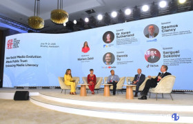 گزارش خبرنگار مهر از برگزاری سومین «مجمع جهانی رسانه‌ای شوشا»+تصاویر