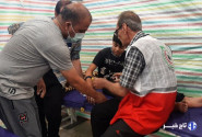 آغاز به‌کار درمانگاه جمعیت هلال‌احمر اردبیل در عراق
