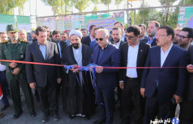 افتتاح طرح های راهداری در شهرستان هشترود با حضور استاندار