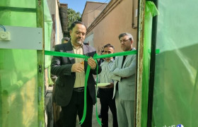افتتاح نخستین گلخانه آموزشی در مدارس استثنایی کردستان