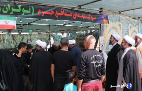 بازدید مدیرکل تبلیغات اسلامی خراسان شمالی از موکب‌های زائران