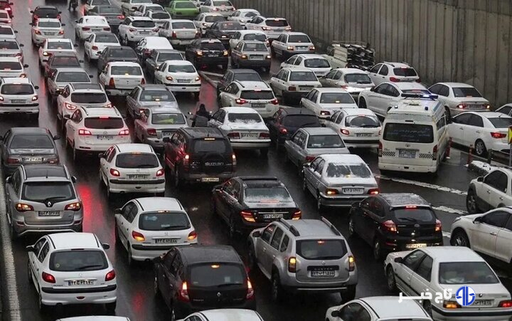 ترافیک سنگین در آزادراه تهران – شمال