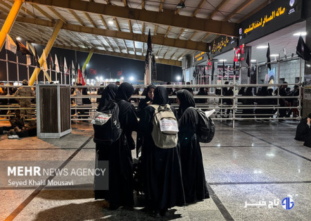 تردد روان زائران اربعین در شلمچه و چذابه؛ تمهیدات مناسب برای زائران