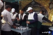 خدمت‌رسانی خادمیاران شهرستان دشتی به زائران امام رضا (ع) در مشهد