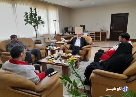 دیدار دبیر ستاد حقوق بشر با رئیس جمعیت هلال احمر