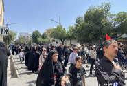 راهپیمایی جاماندگان اربعین حسینی در شهرکرد برگزار شد