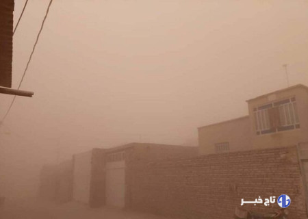 شدت گیری طوفان با سرعت بیش از ۱۰۰ کیلومتر بر ساعت در زابل