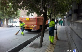 فعالیت ۳ هزار نیروی نظافت شهری در مسیر راهپیمایی جاماندگان اربعین