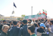 مراسم تشییع پیکر شهید رامین صادقی در زاهدان برگزار شد