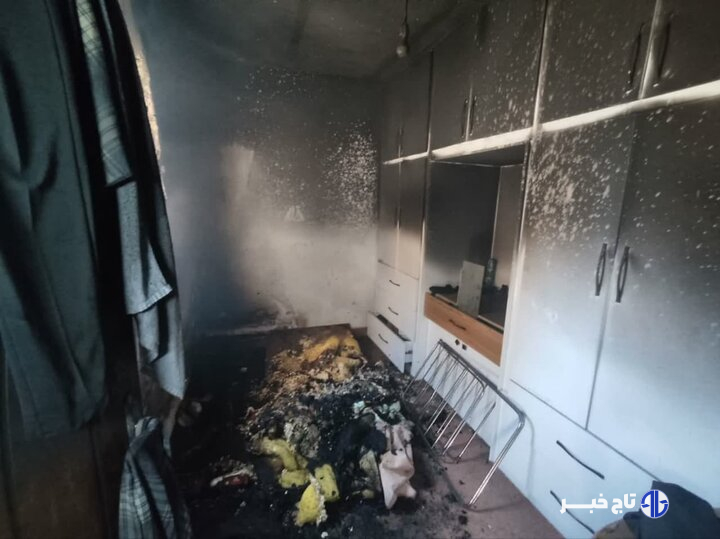 نجات ۴ شهروند مشهدی از حادثه حریق منزل مسکونی