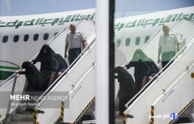 نخستین پرواز اربعین امروز از فرودگاه مهرآباد انجام شد