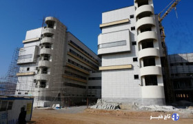 وعده تحویل موقت پروژه بیمارستانی «نیایش» در نیمه اول سال آینده