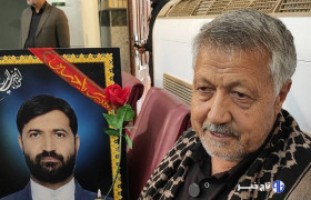 پدر شهید بسیجی زاهدان: حاضرم تمام فرزندانم را فدای اسلام و رهبری کنم