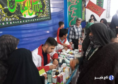 پوشش درمانی ۲۴ ساعته هلال‌احمر برای زائران اربعین در کربلا