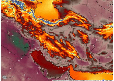 پیش‌بینی بارش باران، رعد و برق و کاهش دما در نوار شمالی کشور