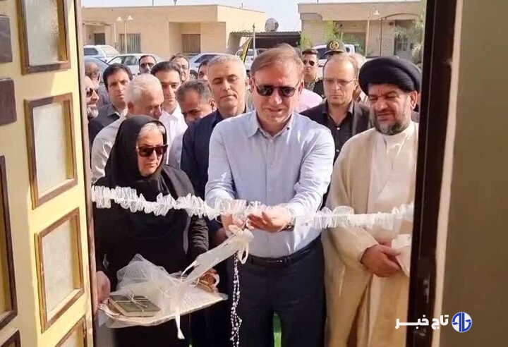 ۲ پروژه درمانی در گناوه افتتاح شد