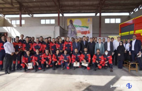 آتش‌نشانان بنادر استان بوشهر تجلیل شدند