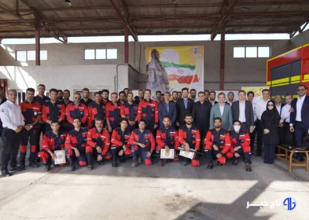 آتش‌نشانان بنادر استان بوشهر تجلیل شدند