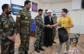 اختتامیه طرح قرآنی «بشری» در تیپ ۲۸۴ لرستان برگزار شد