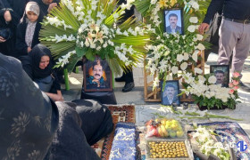 اولین مراسم سالگرد خادم فداکار بجنوردی برگزار شد