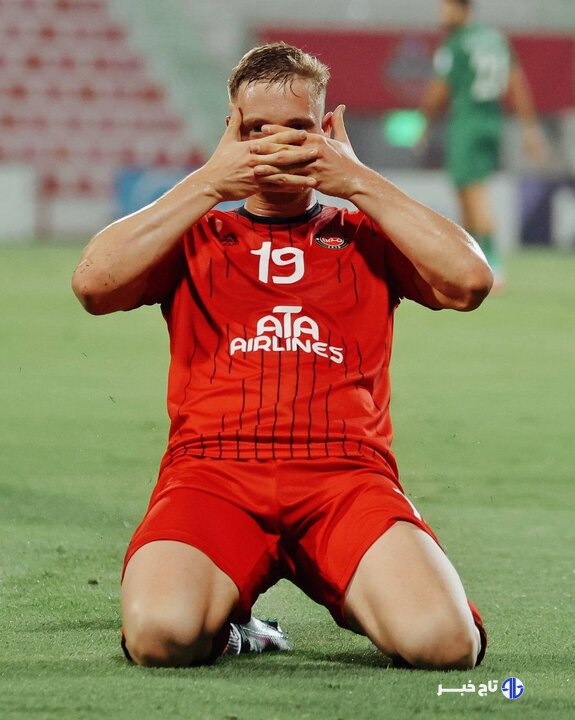 برد نیمه اولی تراکتور مقابل شباب الاهلی امارات