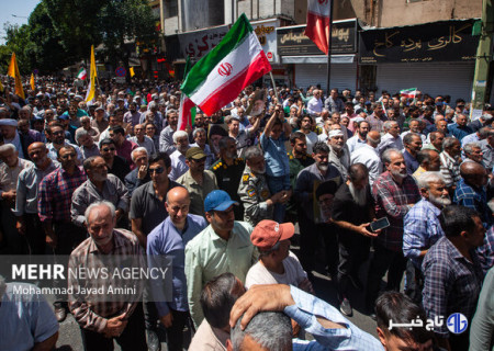 برگزاری راهپیمایی «جمعه‌های خشم» در قزوین