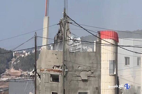 تخریب منزل شهید فلسطینی در کرانه باختری+فیلم