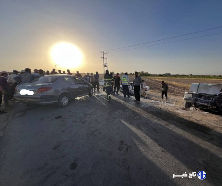 حادثه رانندگی در کرج هشت مصدوم برجا گذاشت