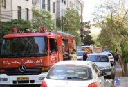 حریق ساختمان مسکونی در مرزداران؛ ۱۸ نفر نجات یافتند