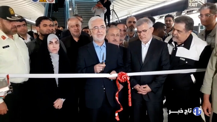خط ۲ قطار شهری کرج با اتصال به متروی تهران به بهره‌برداری رسید