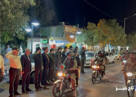 رزمایش اقتدار بسیجیان قوچان