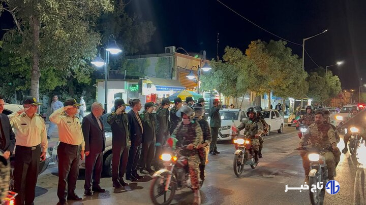 رزمایش اقتدار بسیجیان قوچان