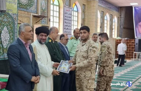 سربازان نمونه در گناوه تجلیل شدند