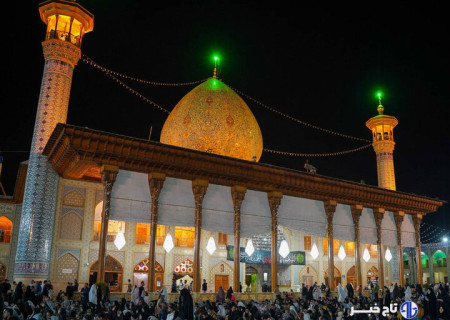 سومین حرم اهل بیت(ع) غرق در عزای شهادت امام حسن عسکری (ع)