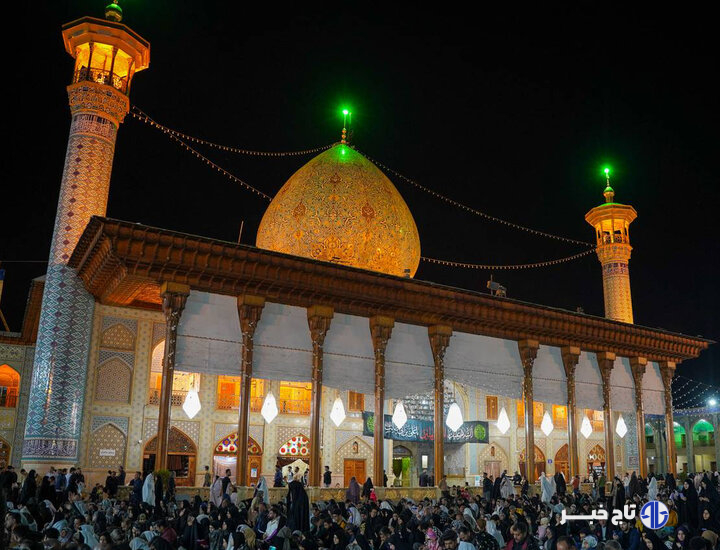 سومین حرم اهل بیت(ع) غرق در عزای شهادت امام حسن عسکری (ع)