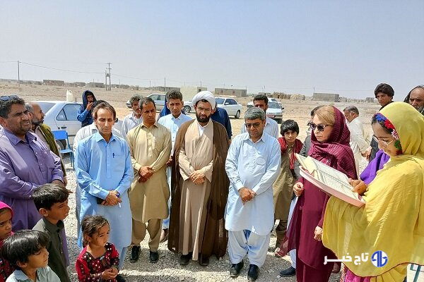 مدرسه ۲ کلاسه در روستای شهید ابراهیم بامری شهرستان دلگان افتتاح شد