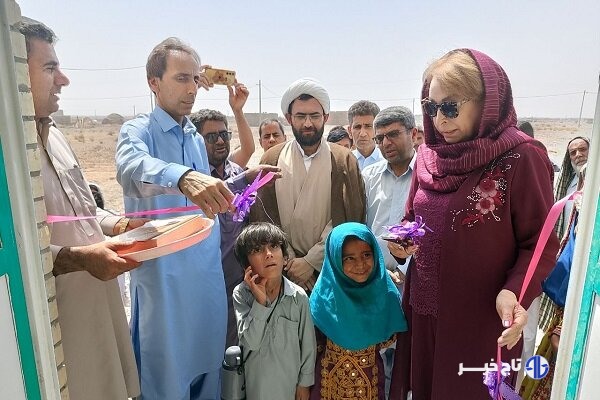 مدرسه ۲ کلاسه در روستای شهید ابراهیم بامری شهرستان دلگان افتتاح شد
