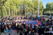مسابقات کشتی فضای باز سلسله برگزار شد