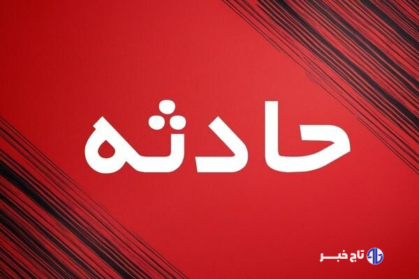 ورود تریلی به یک مغازه در سامان
