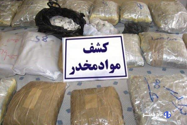 کشف ۴۰۰ کیلوگرم مواد مخدر در گناباد