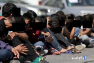 ۱۳۰ معتاد متجاهر در خمینی‌شهر جمع‌آوری شدند