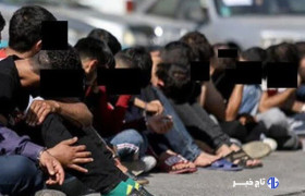 ۱۳۰ معتاد متجاهر در خمینی‌شهر جمع‌آوری شدند