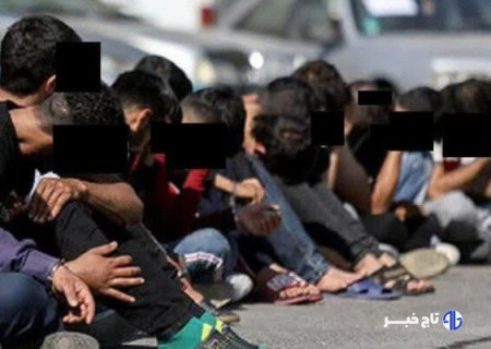 ۱۳۰ معتاد متجاهر در خمینی‌شهر جمع‌آوری شدند