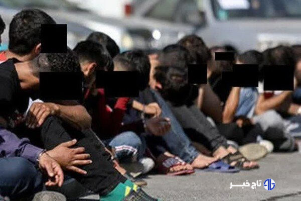 ۱۳۰ معتاد متجاهر در خمینی‌شهر جمع‌آوری شدند