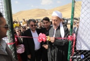 افتتاح همزمان چهار زمین چمن مصنوعی روستایی در سقز