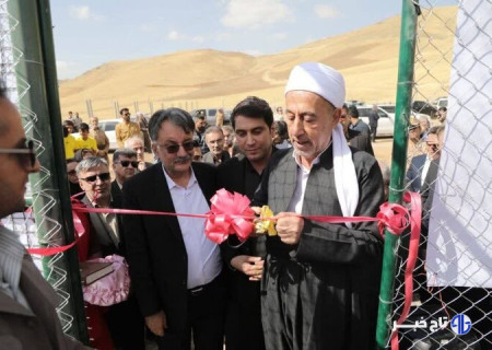 افتتاح همزمان چهار زمین چمن مصنوعی روستایی در سقز
