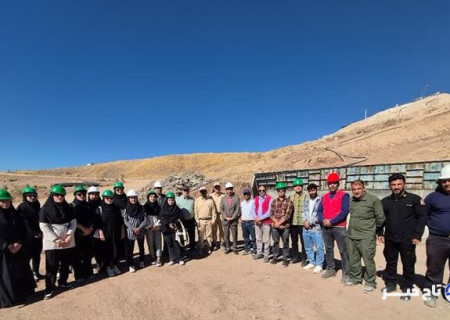 بازدید دانشجویان دانشگاه لرستان از سد «مخملکوه»؛ پیشرفت ۵۱ درصدی پروژه