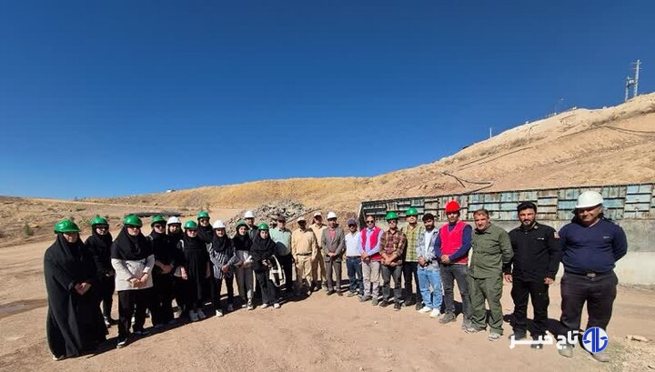 بازدید دانشجویان دانشگاه لرستان از سد «مخملکوه»؛ پیشرفت ۵۱ درصدی پروژه